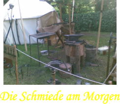 Die Schmiede am Morgen