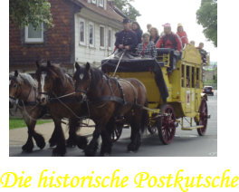 Die historische Postkutsche