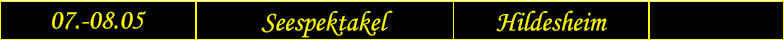 07.-08.05 Seespektakel Hildesheim