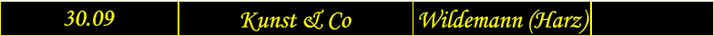 30.09 Kunst & Co Wildemann (Harz)